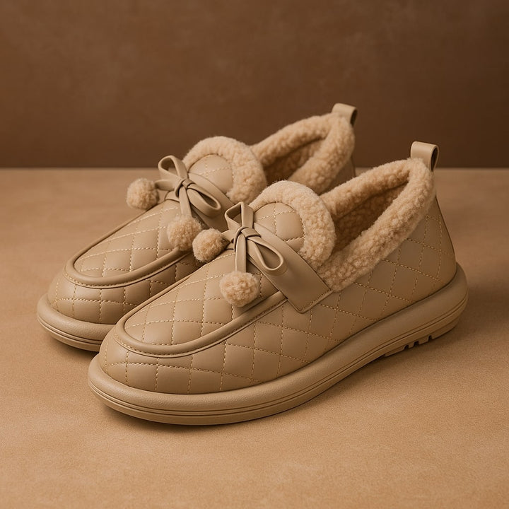 Chiara Quilted Slip-On Shoes