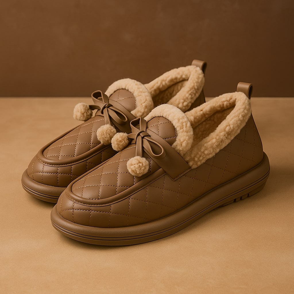 Chiara Quilted Slip-On Shoes