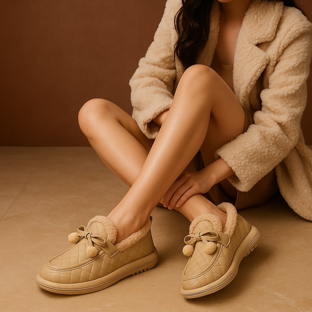 Chiara Quilted Slip-On Shoes