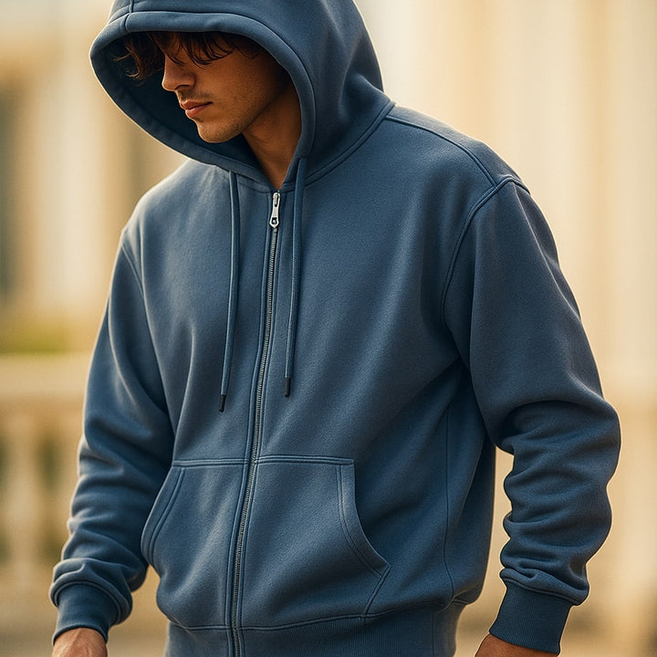 Sergio Fleece-Lined Zip Hoodie