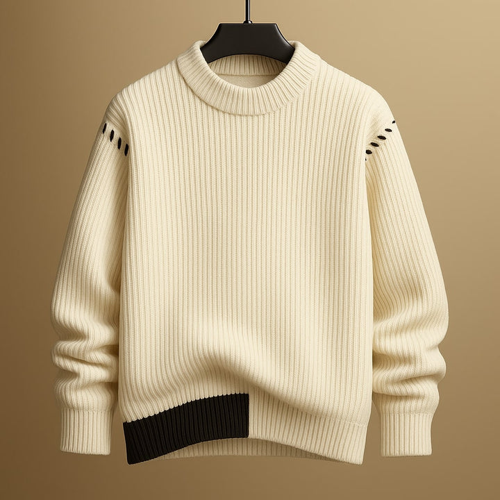 Enzo Rib Knit Sweater