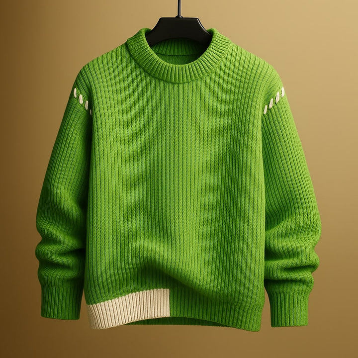 Enzo Rib Knit Sweater