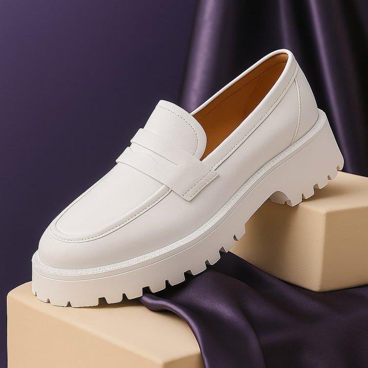 Nora Leather Loafers