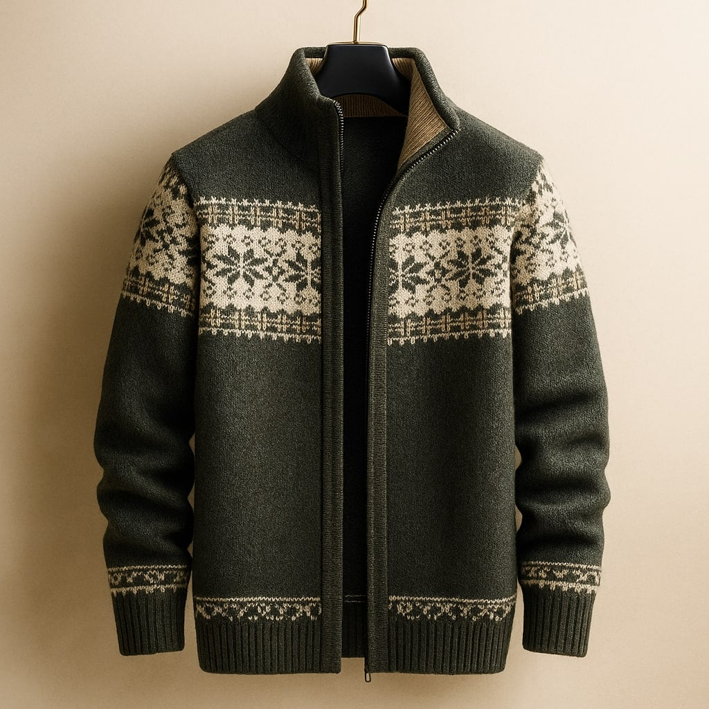 Hector Jacquard Knit Jacket