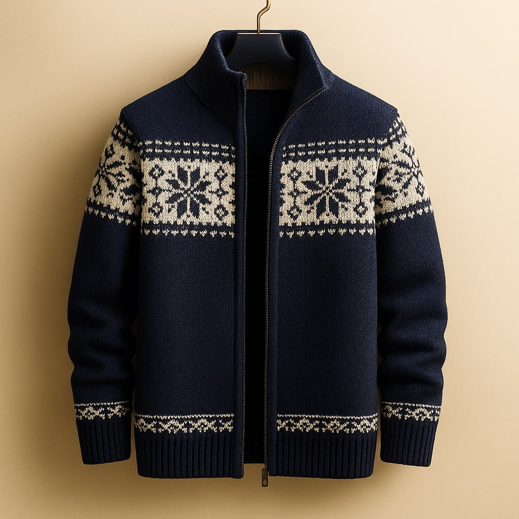 Hector Jacquard Knit Jacket