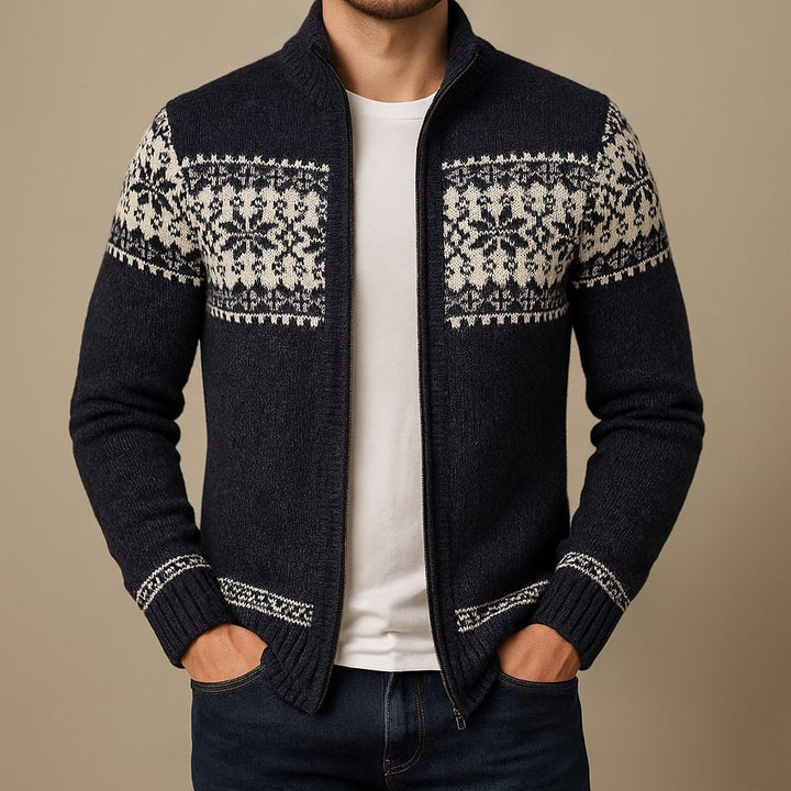 Hector Jacquard Knit Jacket
