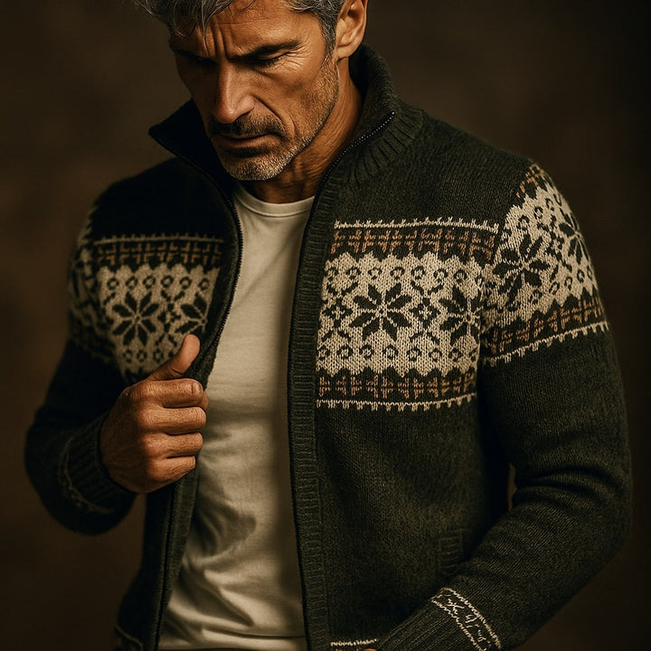 Hector Jacquard Knit Jacket