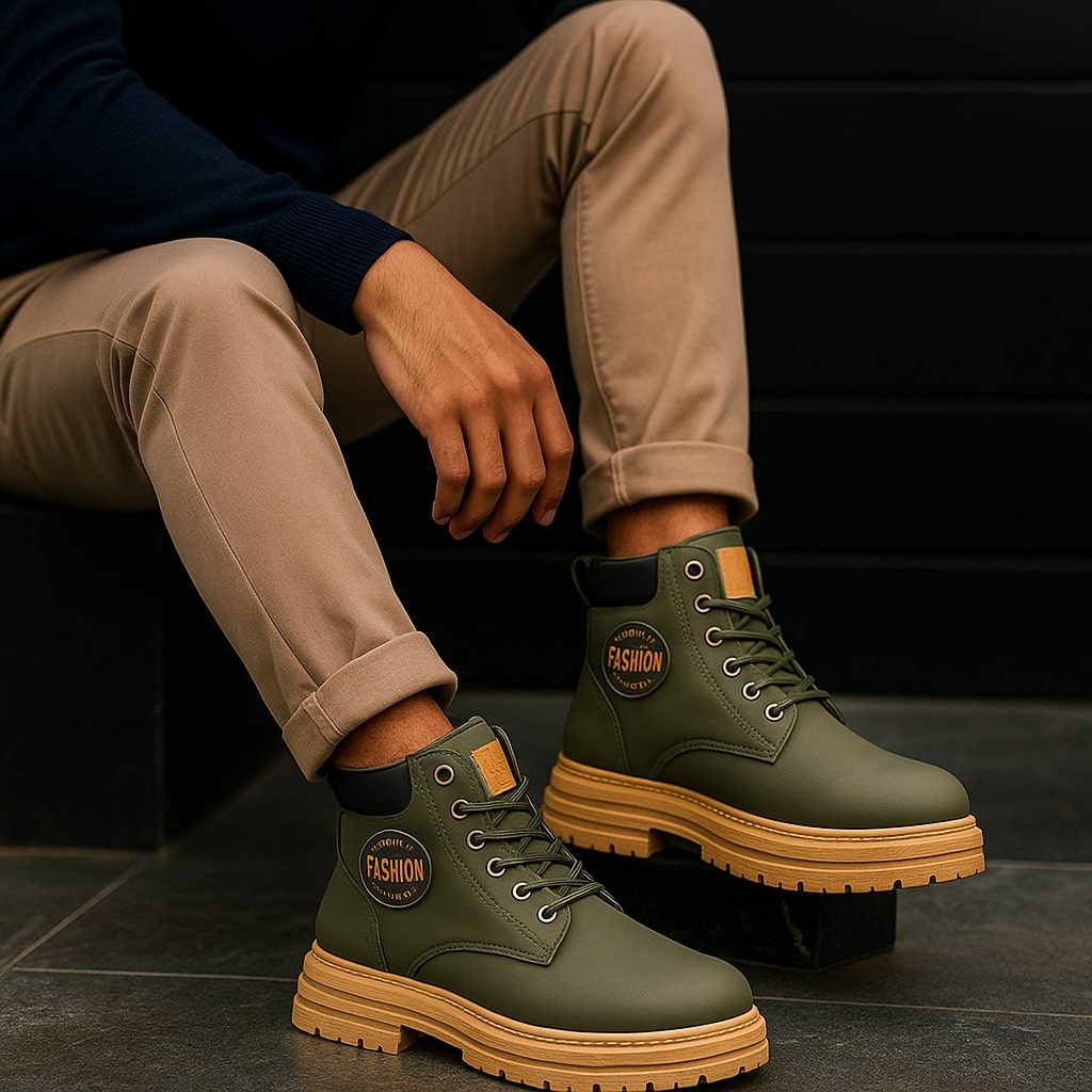 Oscar Lace-Up Boots