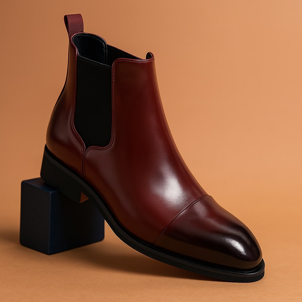 Renzo Leather Chelsea Boot