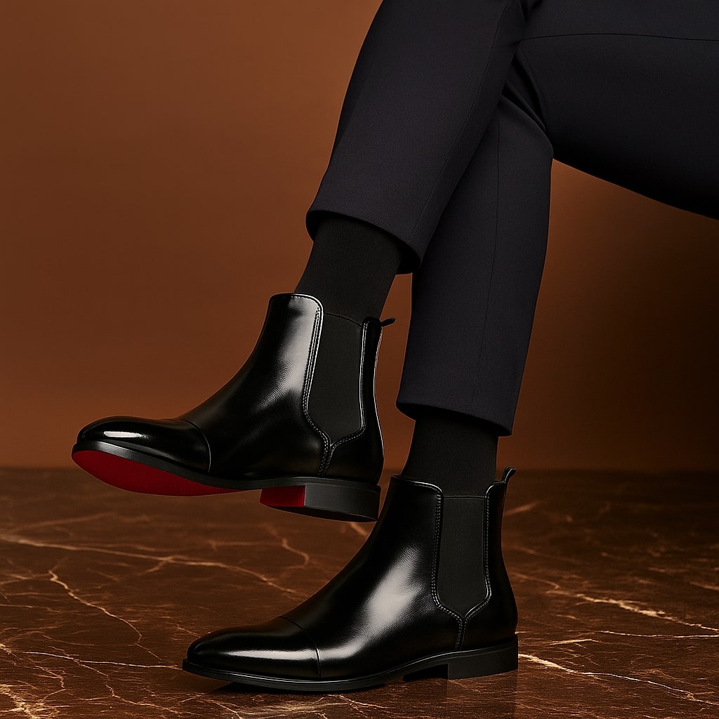 Renzo Leather Chelsea Boot