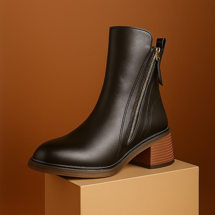 Giulia Leather Ankle Boot