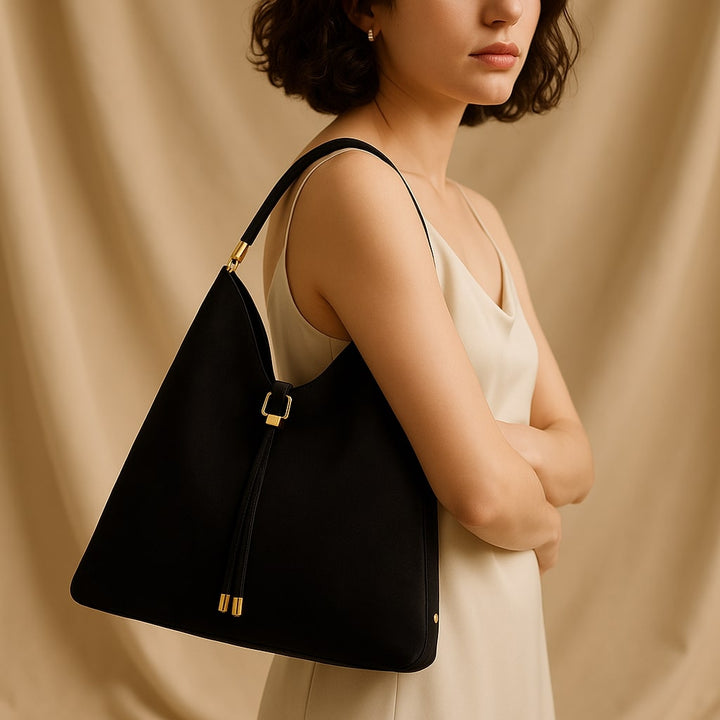 Celina Leather Shoulder Bag