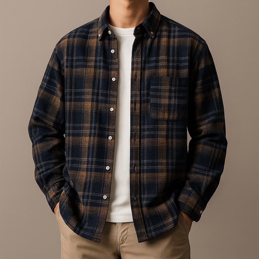 Sergio Cotton Flannel Shirt