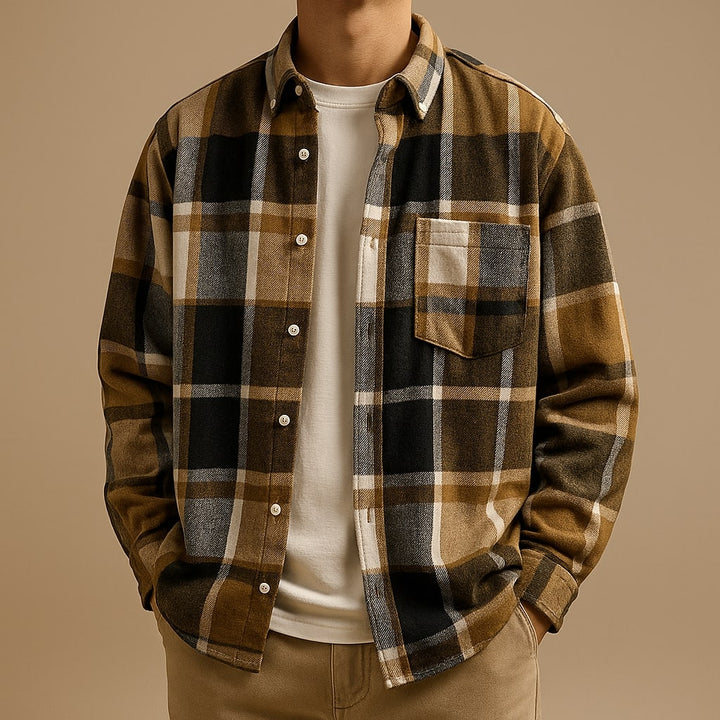 Sergio Cotton Flannel Shirt