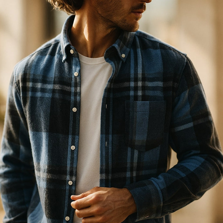 Sergio Cotton Flannel Shirt
