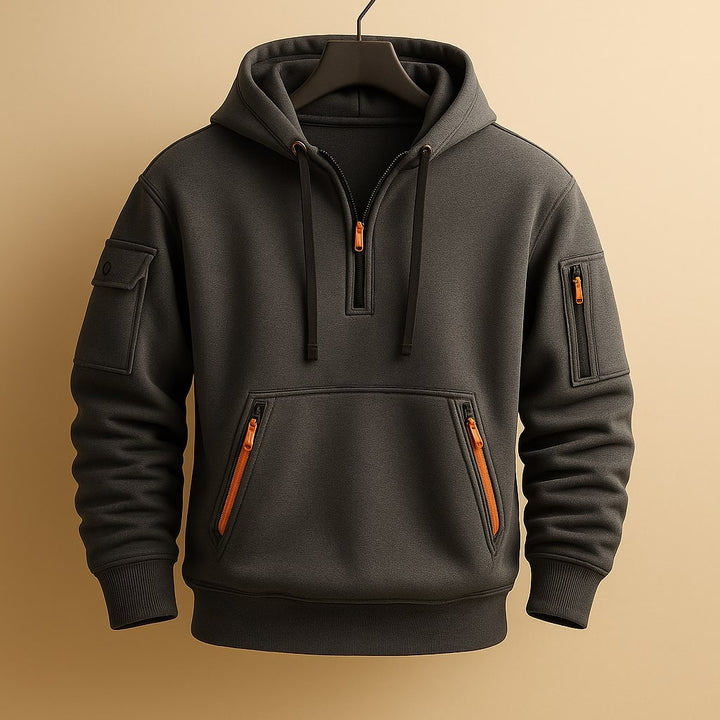 Bruno Fleece Half-Zip Hoodie