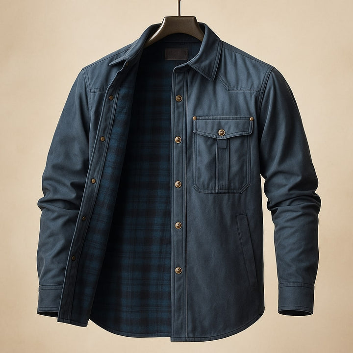 Dario Lined Workshirt Jacket