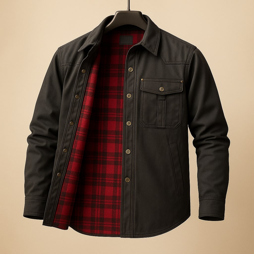 Dario Lined Workshirt Jacket
