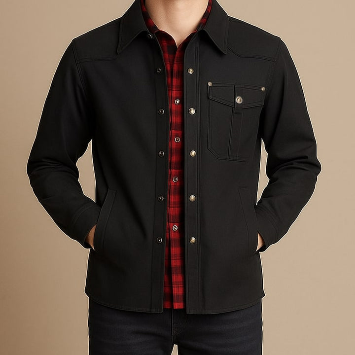 Dario Lined Workshirt Jacket