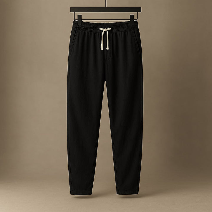 Elio Cotton Drawcord Pant