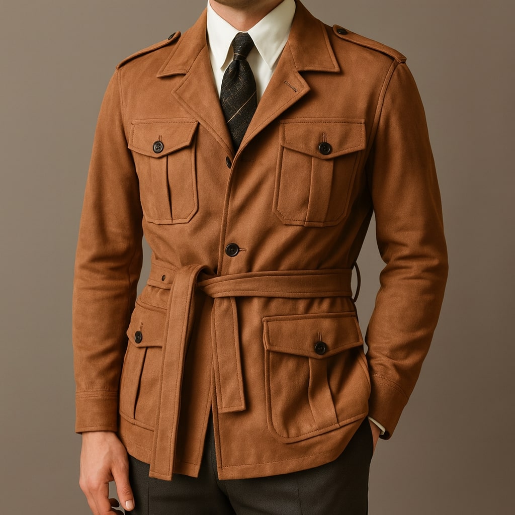 Raffael Sueded Field Jacket