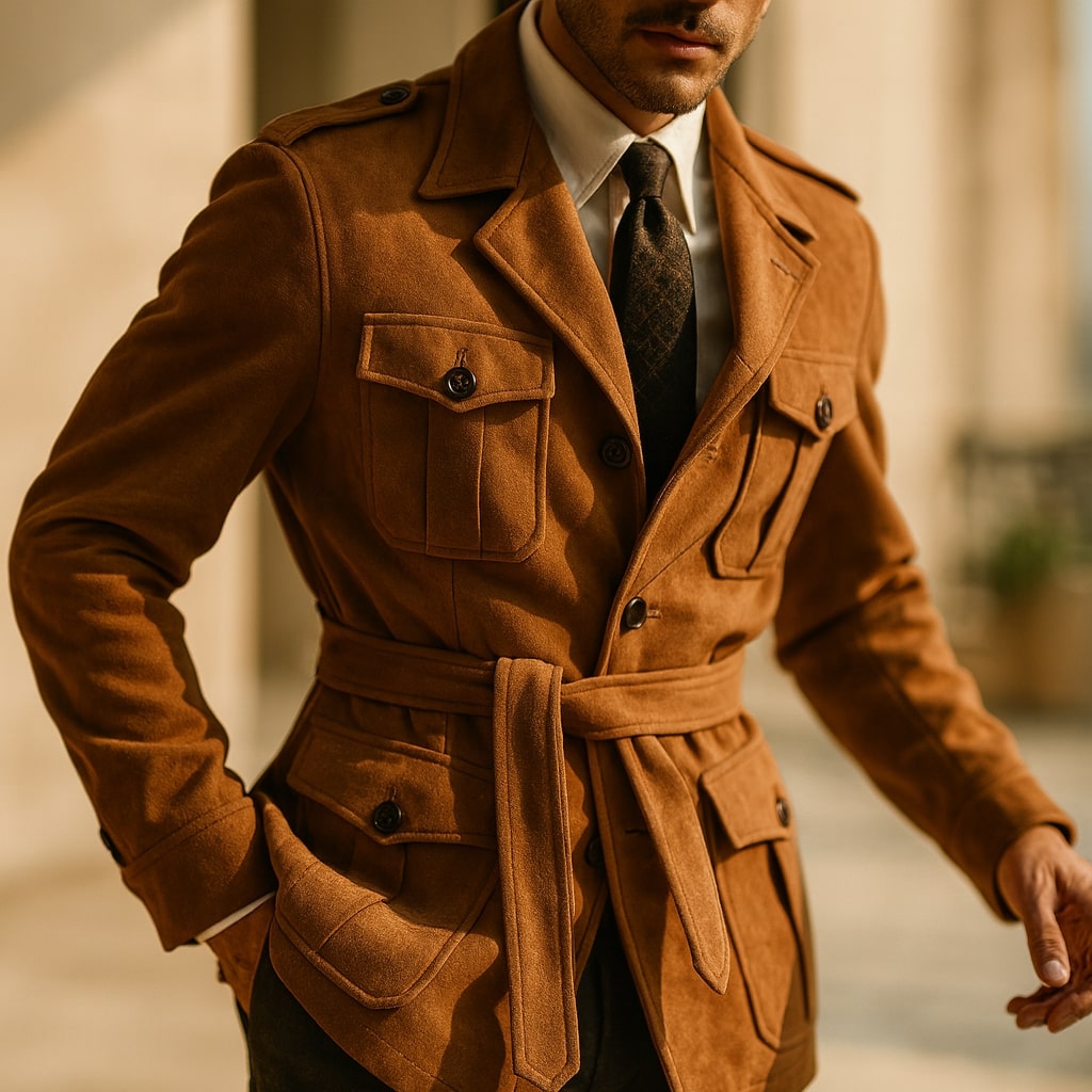 Raffael Sueded Field Jacket