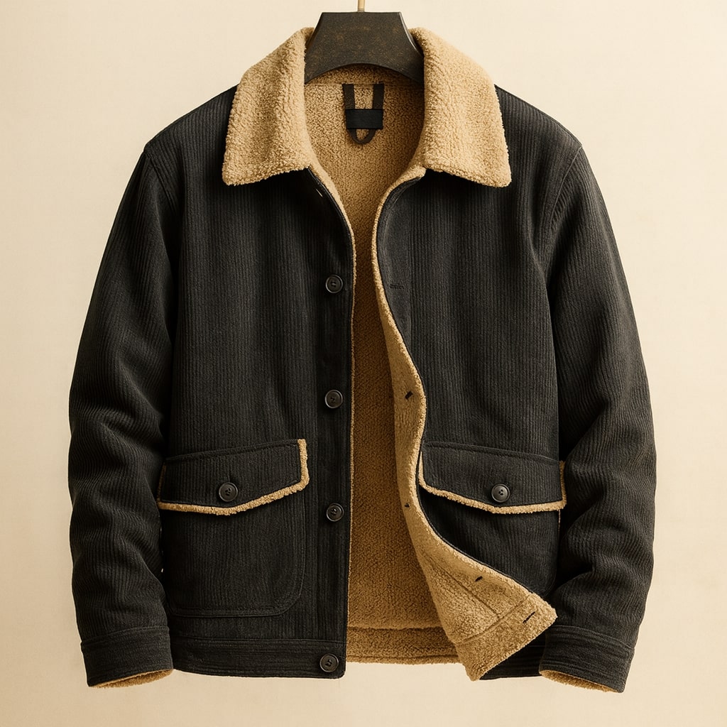 Carlo Corduroy Sherpa Jacket