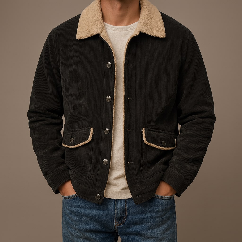 Carlo Corduroy Sherpa Jacket