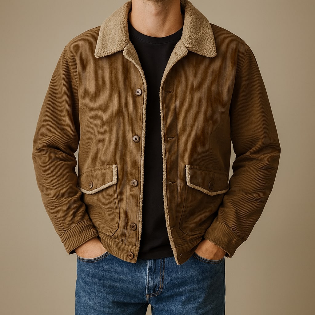 Carlo Corduroy Sherpa Jacket