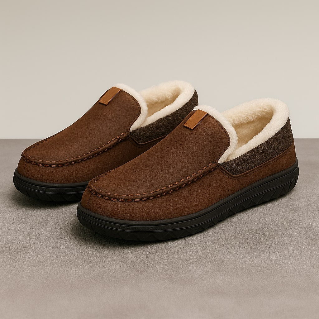 Bruno Lined Slip-On Slipper