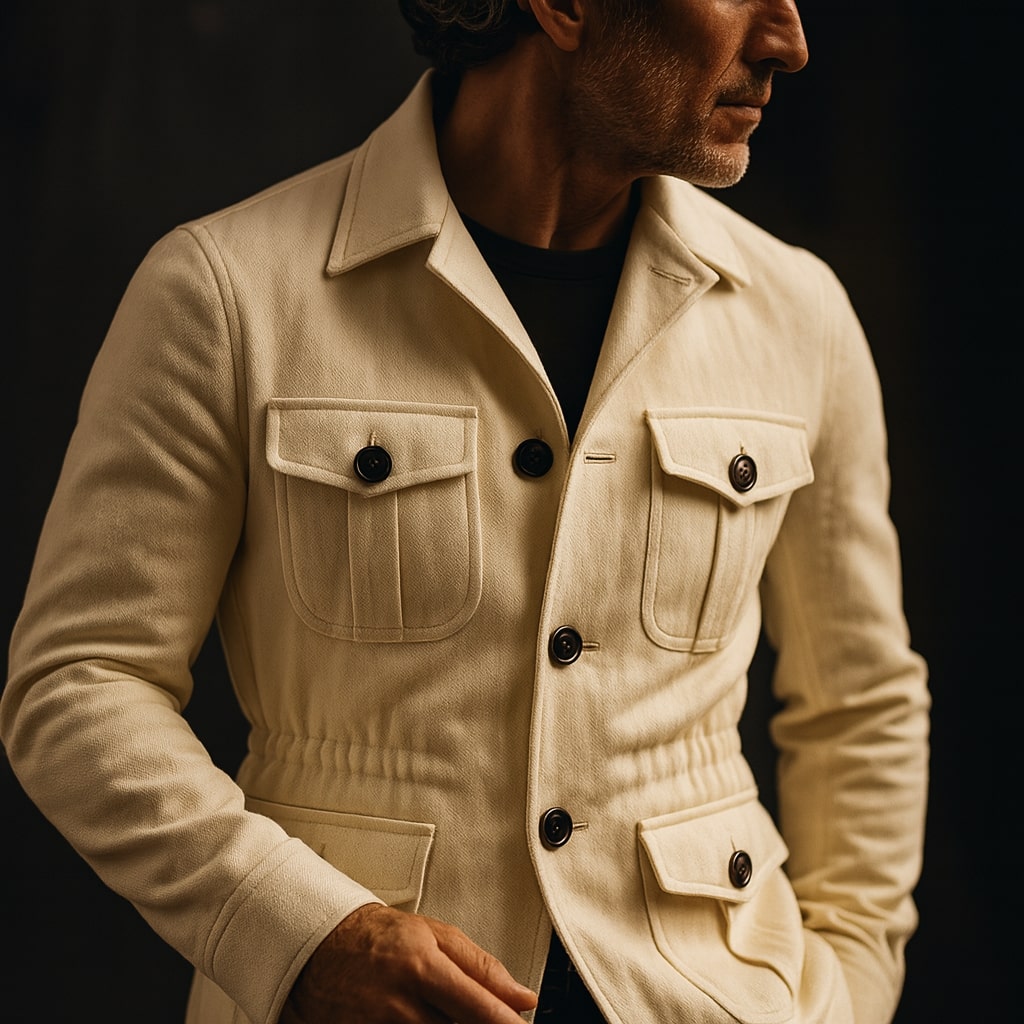 Giancarlo Cotton Field Jacket