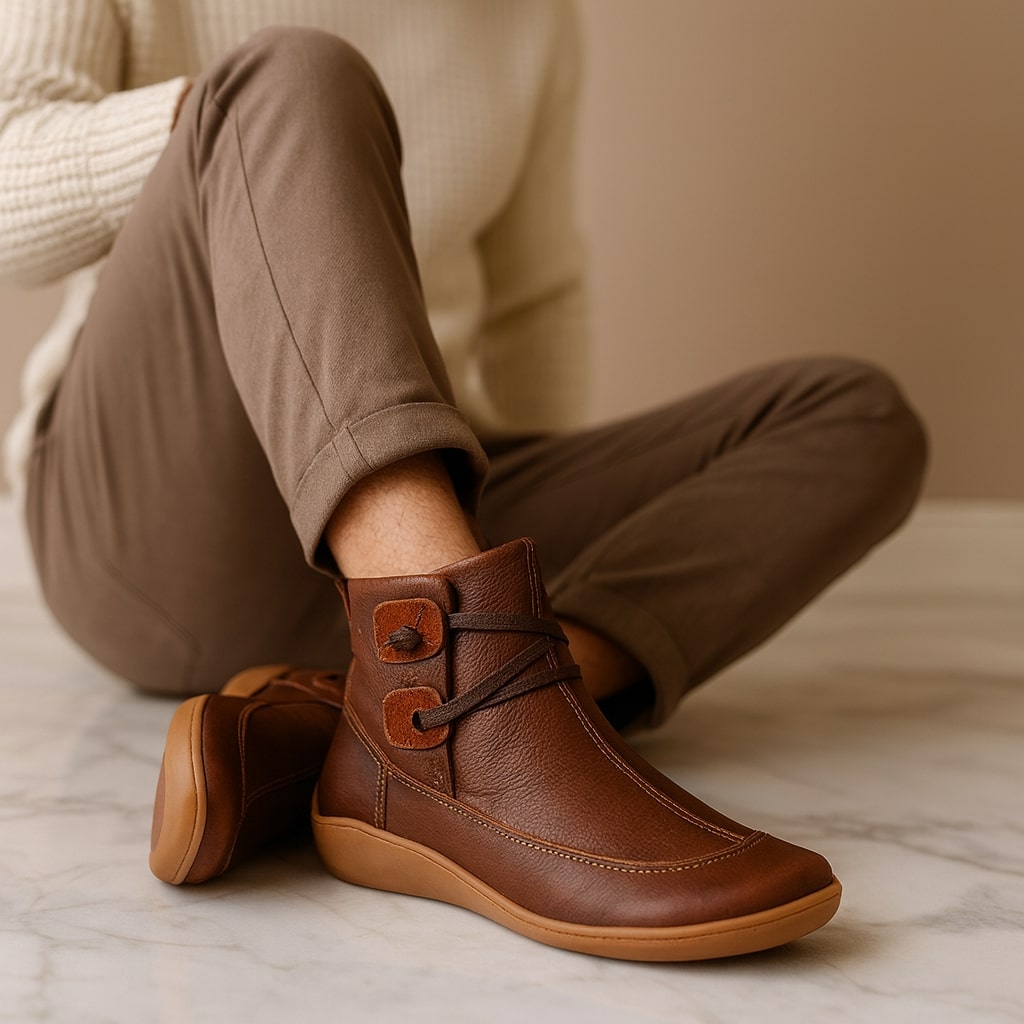 Alberto Leather Comfort Boot