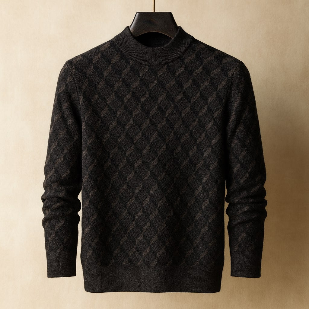 Marcello Patterned Knit Sweater