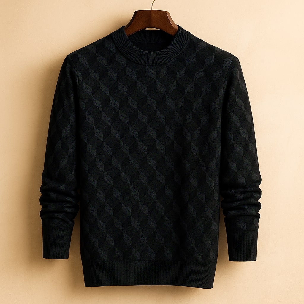 Marcello Patterned Knit Sweater