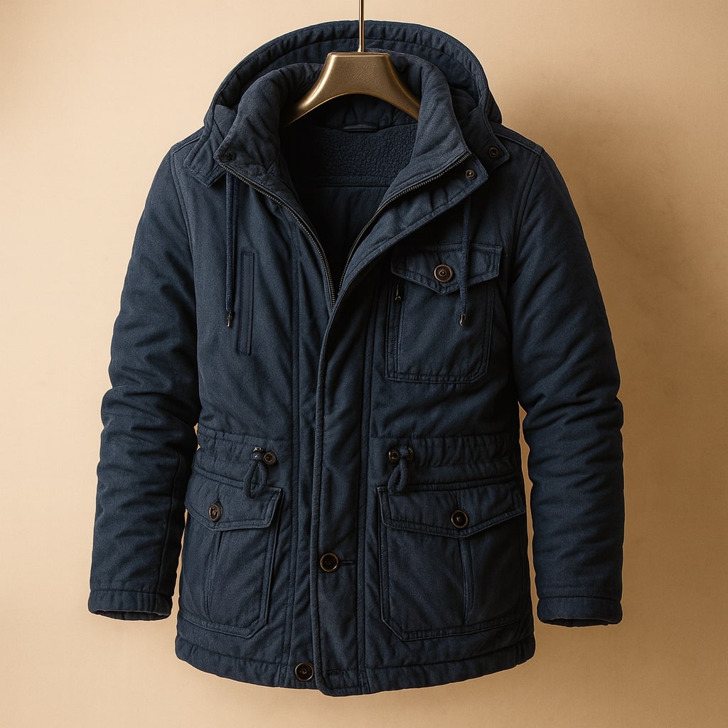 Antonio Lined Cotton Parka Jacket