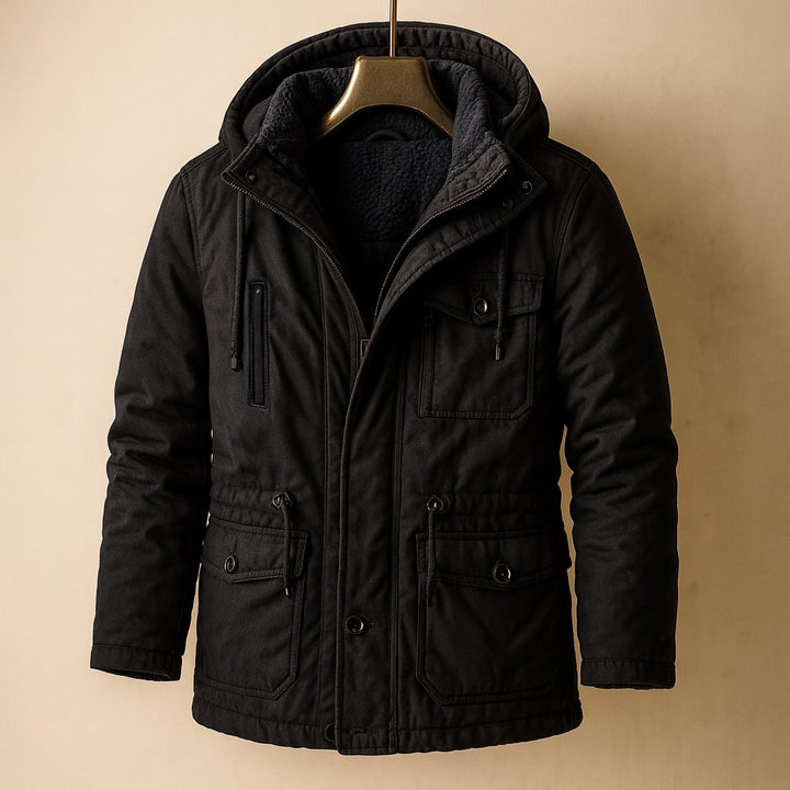 Antonio Lined Cotton Parka Jacket