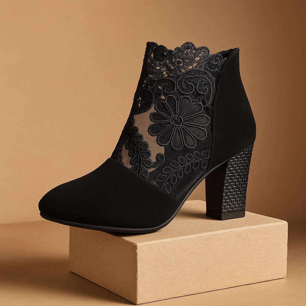 Valeria Embellished Ankle Boot