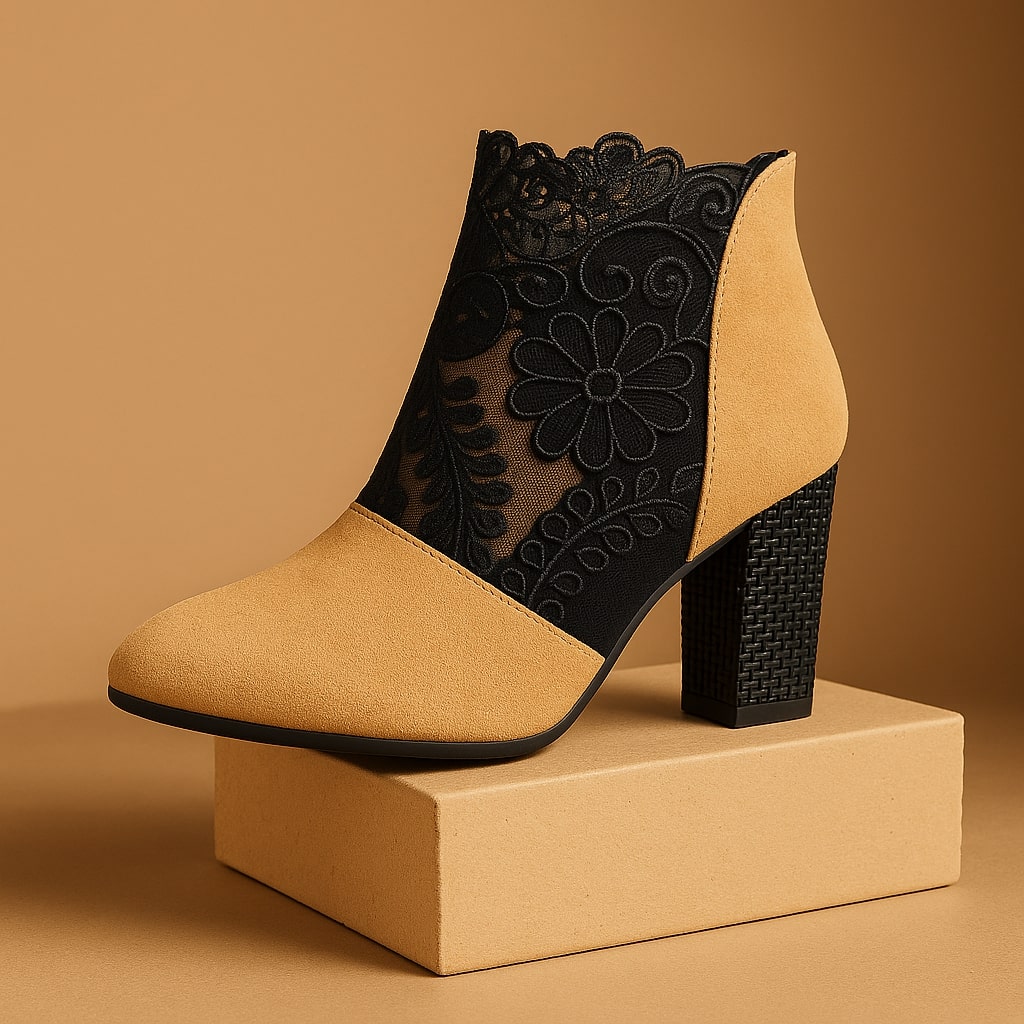 Valeria Embellished Ankle Boot