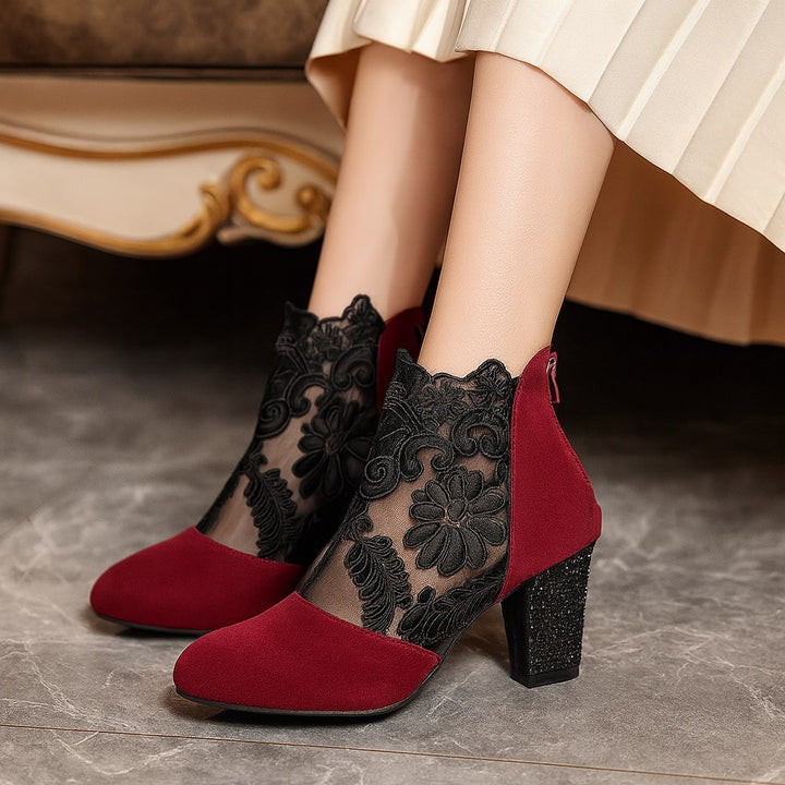 Valeria Embellished Ankle Boot