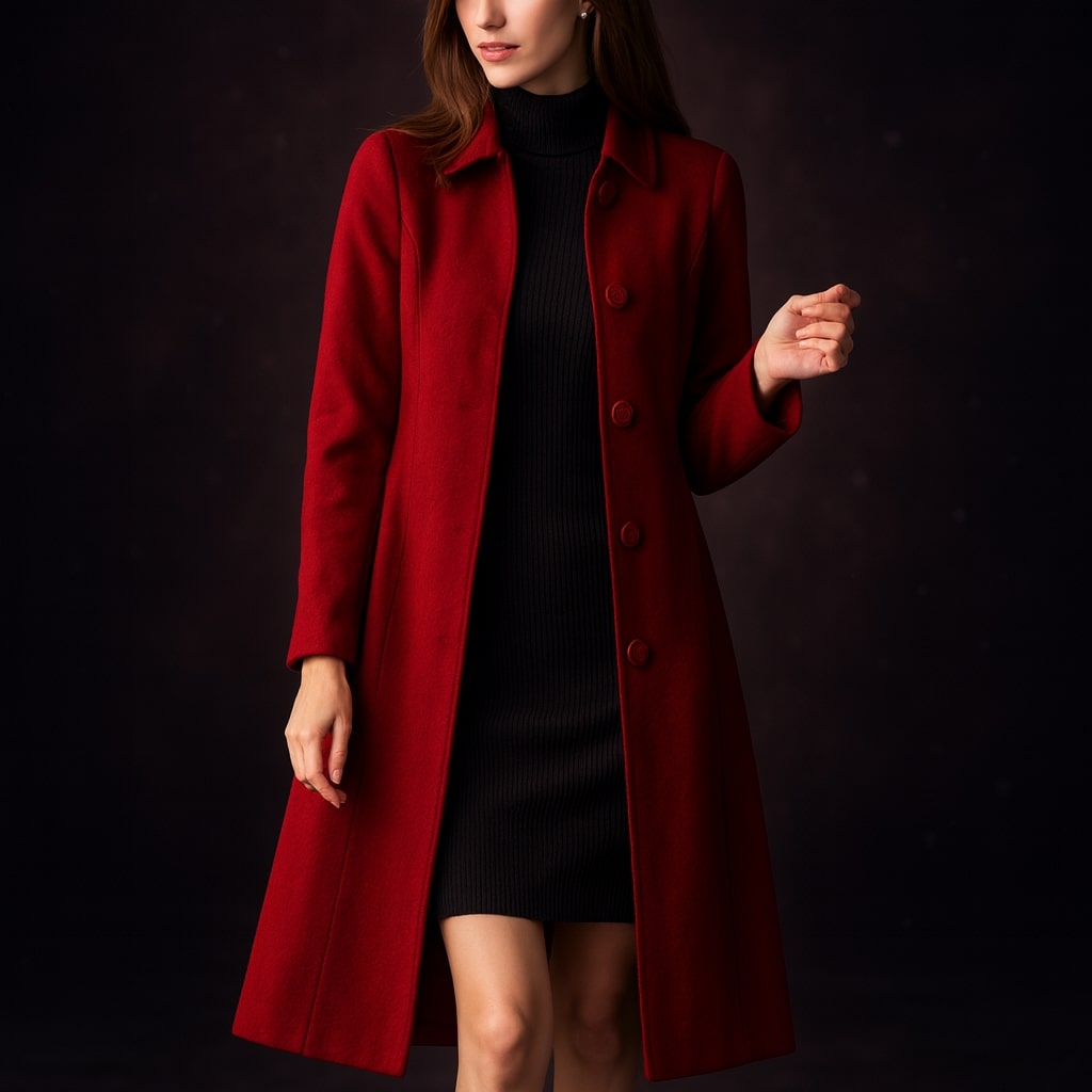 Valentina Tailored Long Coat