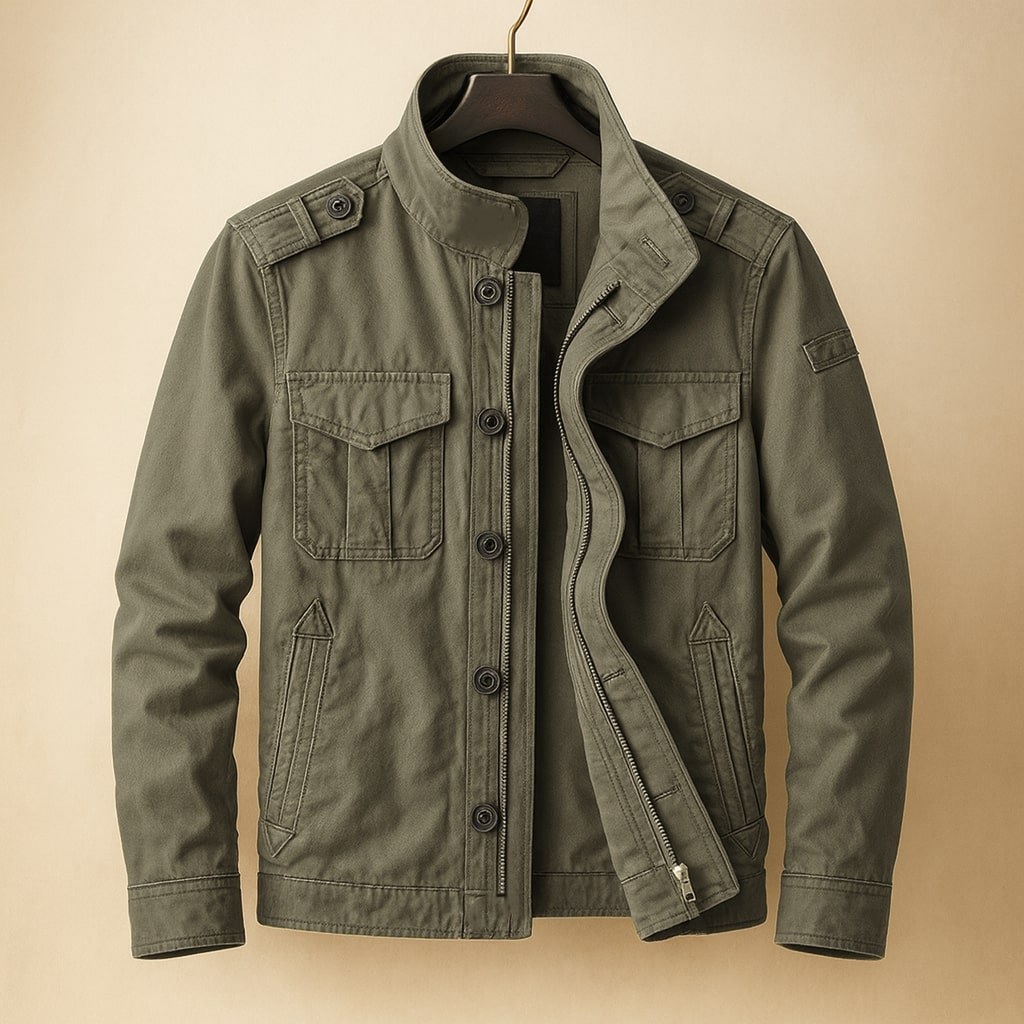 Giancarlo Cotton Utility Jacket