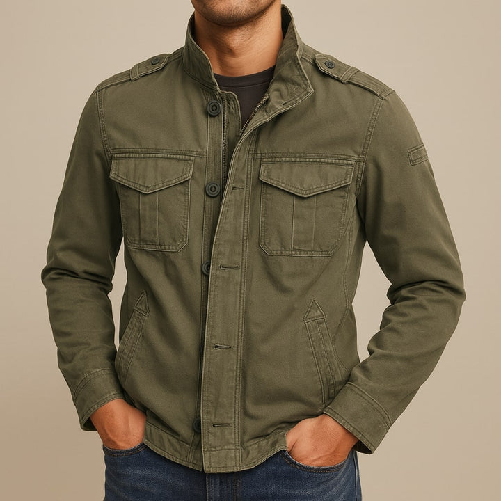 Giancarlo Cotton Utility Jacket