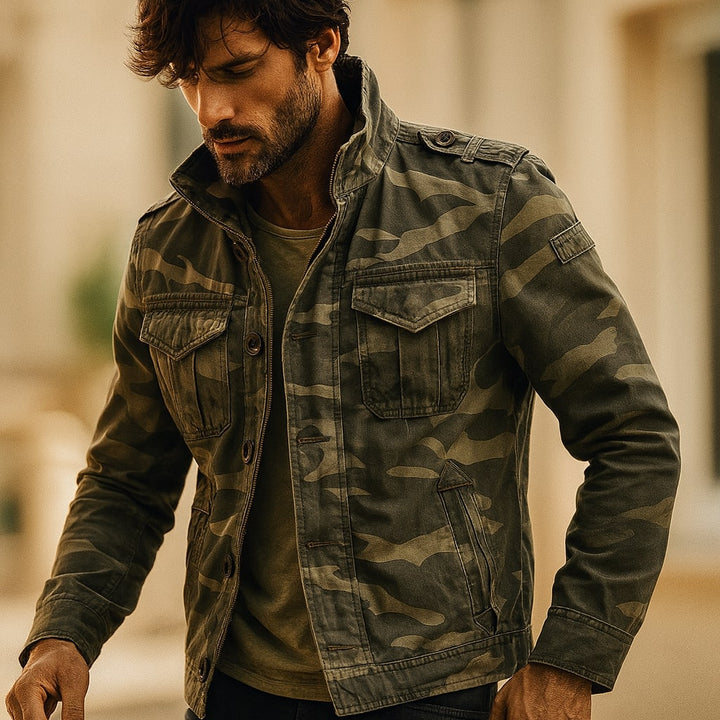 Giancarlo Cotton Utility Jacket