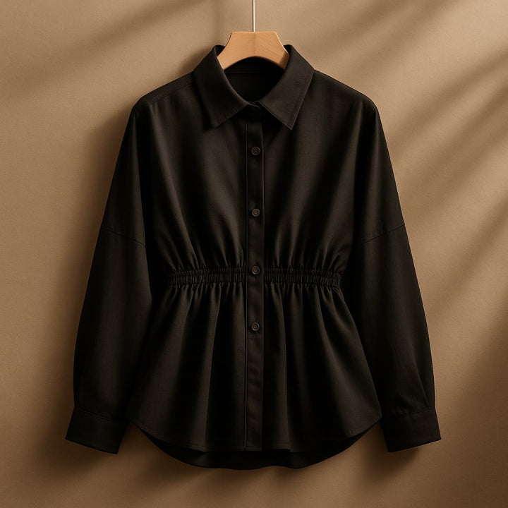 Elena Shaped Button-Up Shirt