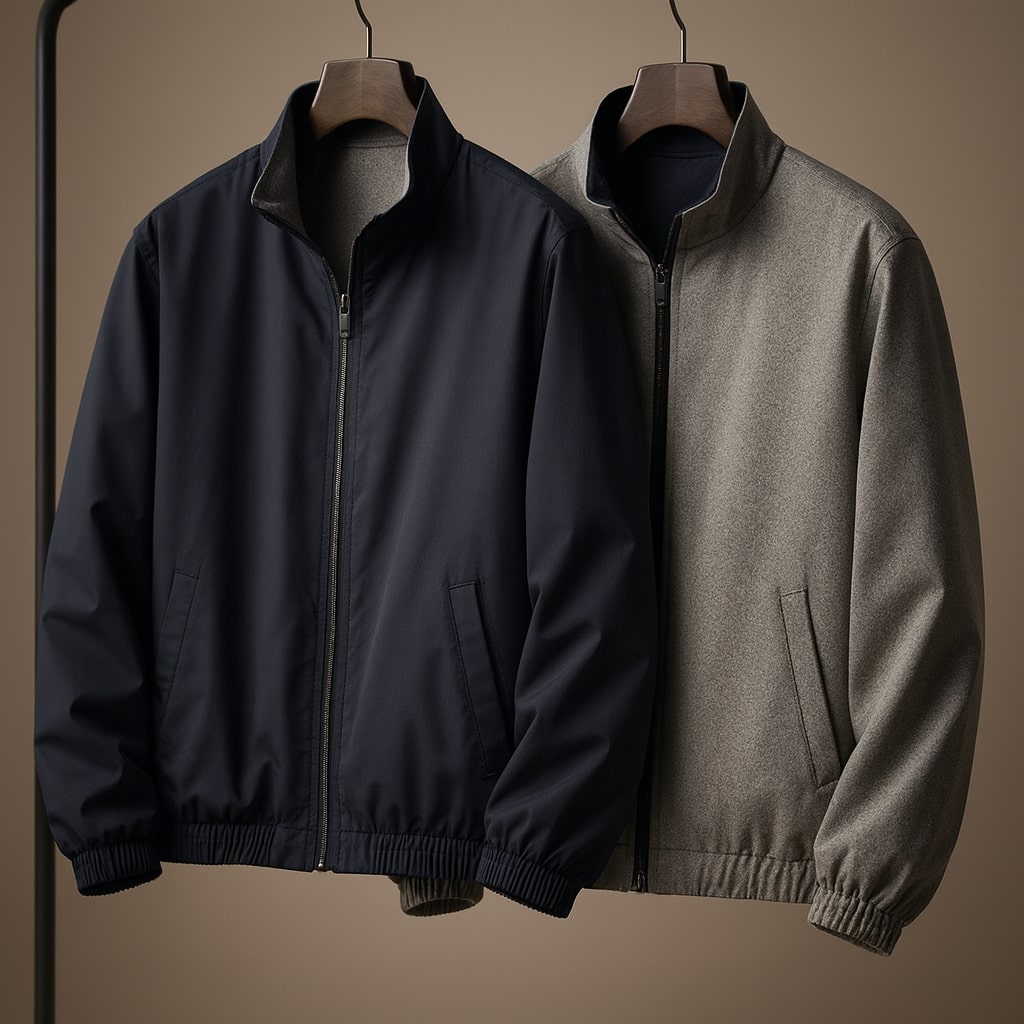 Reversible Zip Renzo Reversible Zip Jacket – Lucerti
