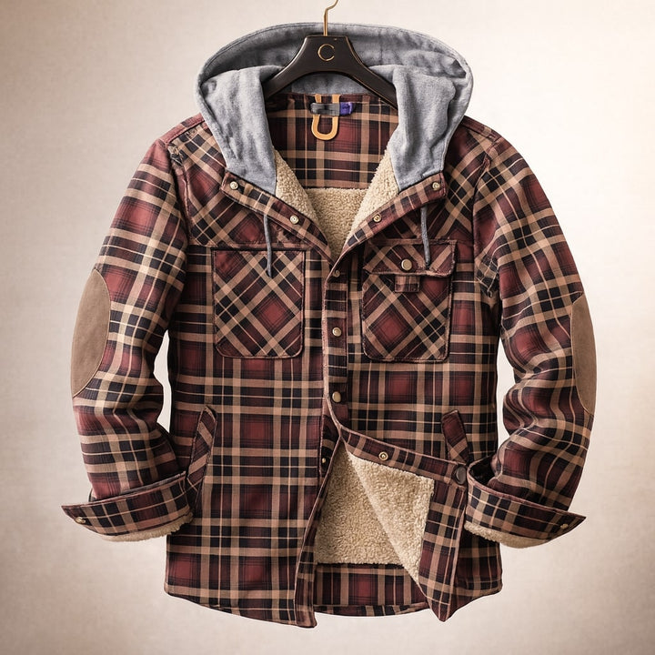 Alberto Lined Cotton Utility Jacket