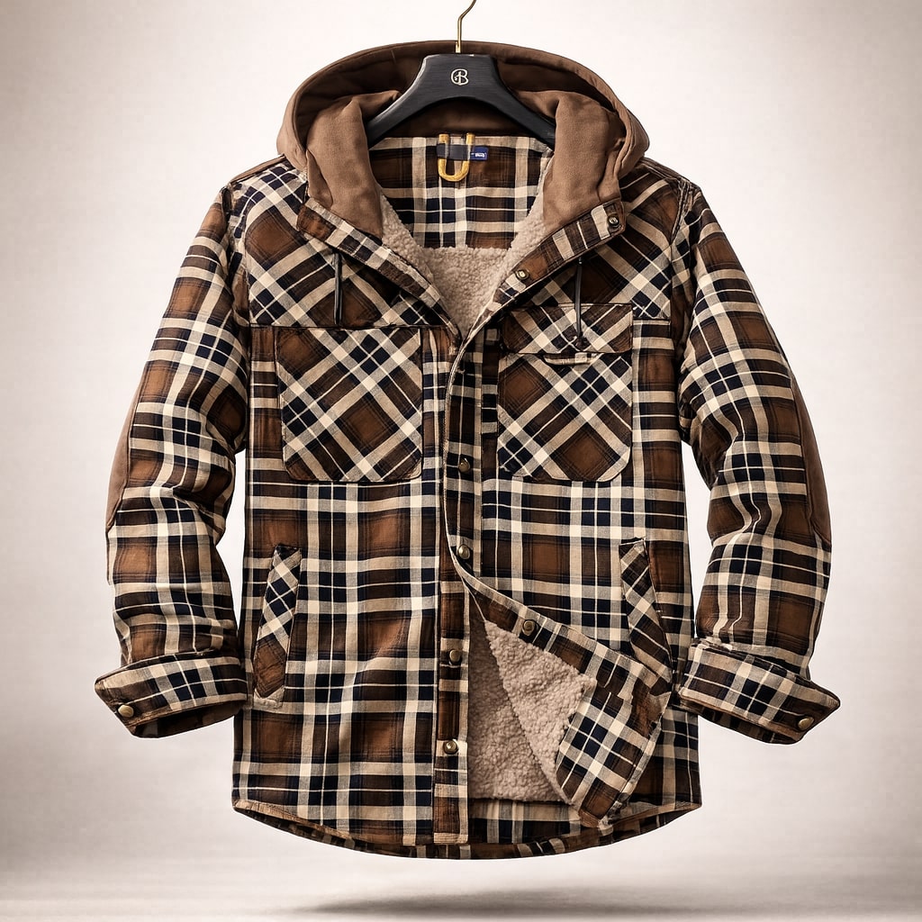 Alberto Lined Cotton Utility Jacket