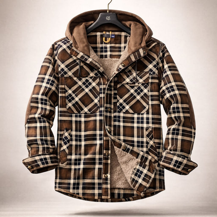 Alberto Lined Cotton Utility Jacket