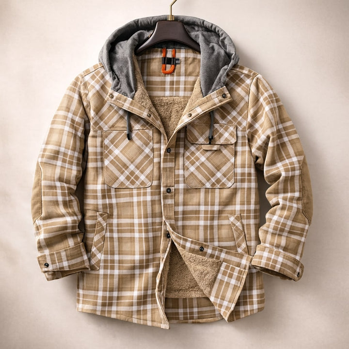 Alberto Lined Cotton Utility Jacket