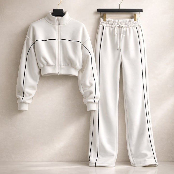 Aria Zip Jacket & Drawcord Pant Set